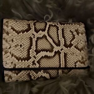 Signed and Stamped Genuine Snakeskin Wallet.